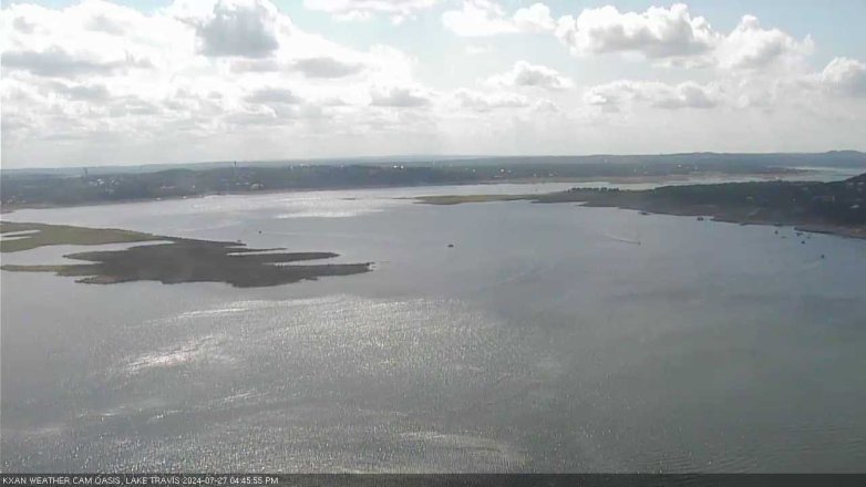Lake Travis webcam, July 27, 2024 4:45 PM CT