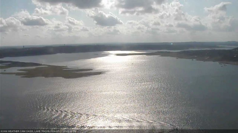 Lake Travis webcam, July 27, 2024 5:45 PM CT