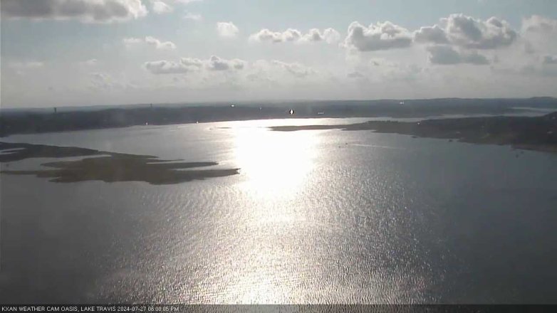 Lake Travis webcam, July 27, 2024 6:00 PM CT