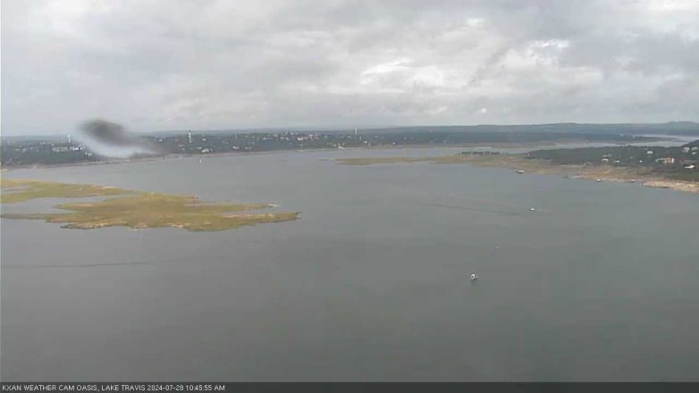 Lake Travis webcam, July 28, 2024 10:45 AM CT