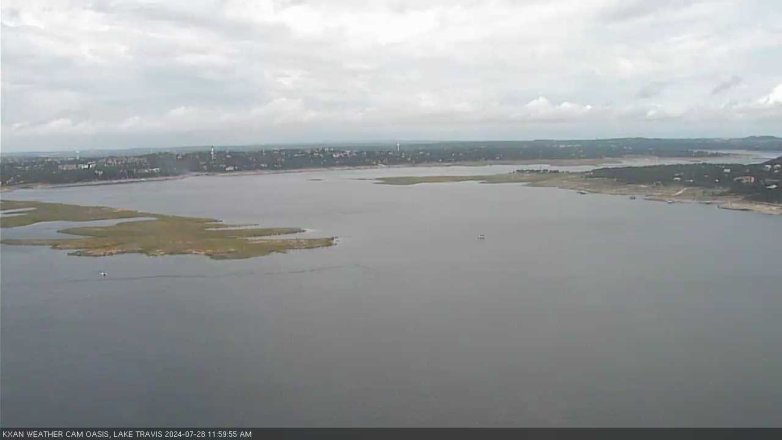 Lake Travis webcam, July 28, 2024 12:00 PM CT