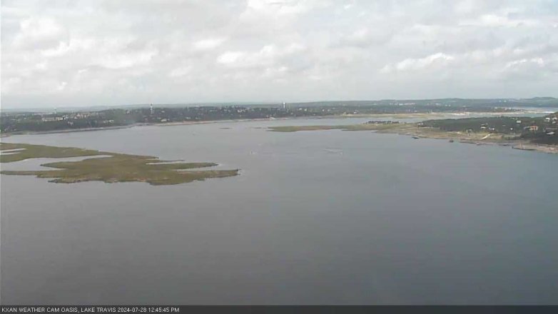 Lake Travis webcam, July 28, 2024 12:45 PM CT