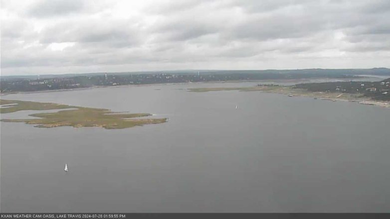 Lake Travis webcam, July 28, 2024 2:00 PM CT