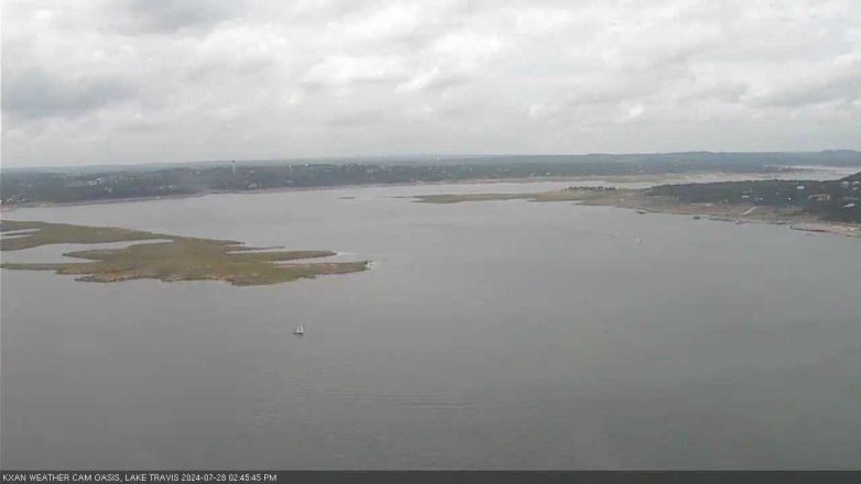 Lake Travis webcam, July 28, 2024 2:45 PM CT
