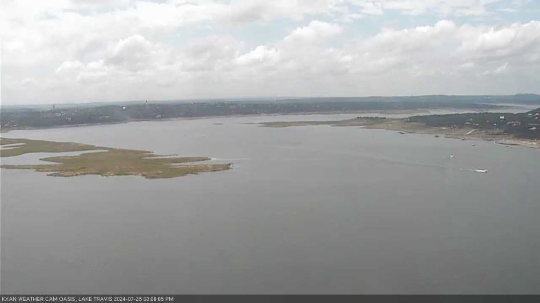 Lake Travis webcam, July 28, 2024 3:00 PM CT
