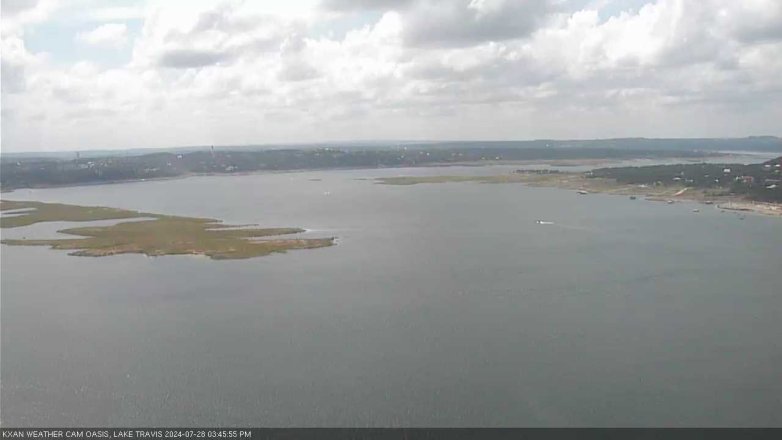 Lake Travis webcam, July 28, 2024 3:45 PM CT