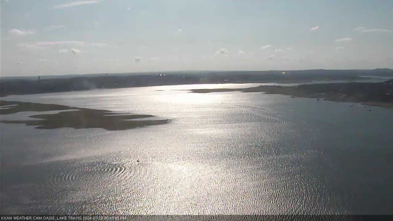 Lake Travis webcam, July 28, 2024 5:45 PM CT