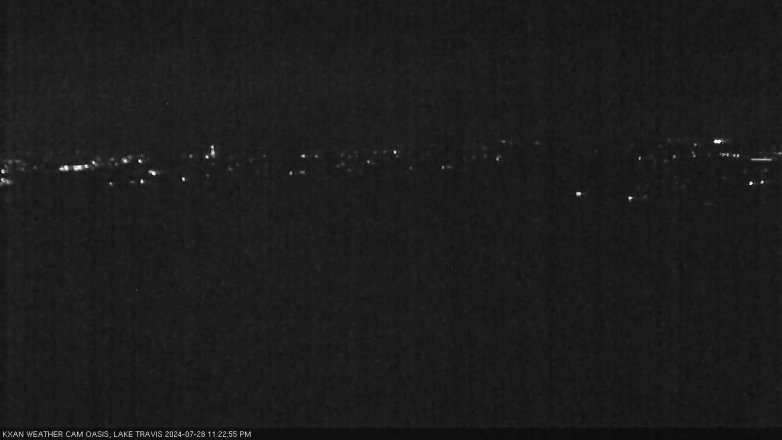 Lake Travis webcam, July 28, 2024 11:25 PM CT