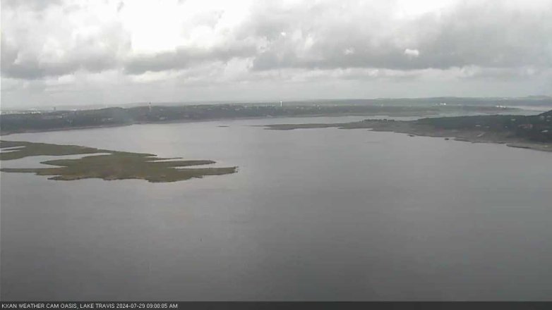 Lake Travis webcam, July 29, 2024 9:00 AM CT