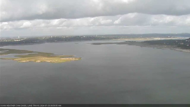 Lake Travis webcam, July 29, 2024 10:00 AM CT
