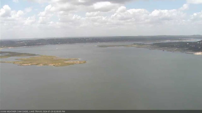 Lake Travis webcam, July 29, 2024 2:00 PM CT