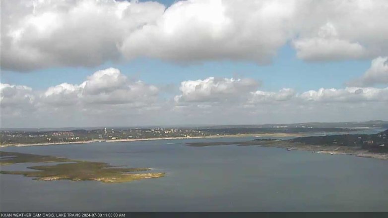 Lake Travis webcam, July 30, 2024 11:00 AM CT