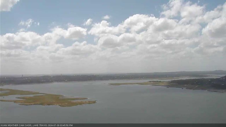 Lake Travis webcam, July 30, 2024 3:45 PM CT