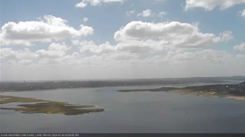 Lake Travis webcam, July 30, 2024 4:00 PM CT