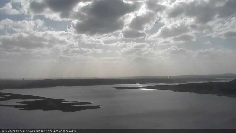 Lake Travis webcam, July 30, 2024 6:25 PM CT