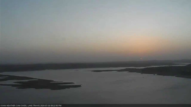 Lake Travis webcam, July 30, 2024 8:25 PM CT