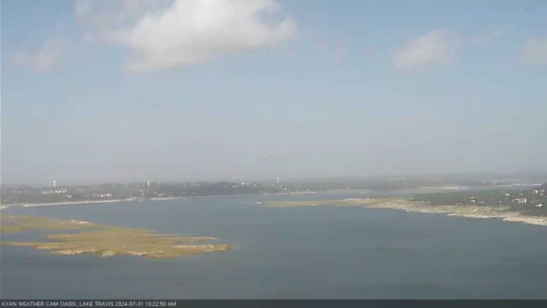 Lake Travis webcam, July 31, 2024 10:25 AM CT