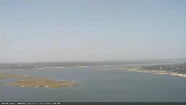 Lake Travis webcam, July 31, 2024 1:25 PM CT
