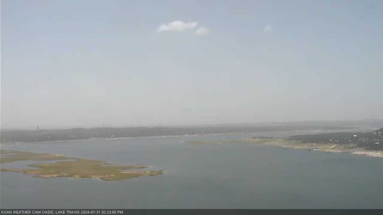 Lake Travis webcam, July 31, 2024 2:25 PM CT