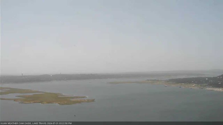 Lake Travis webcam, July 31, 2024 3:25 PM CT