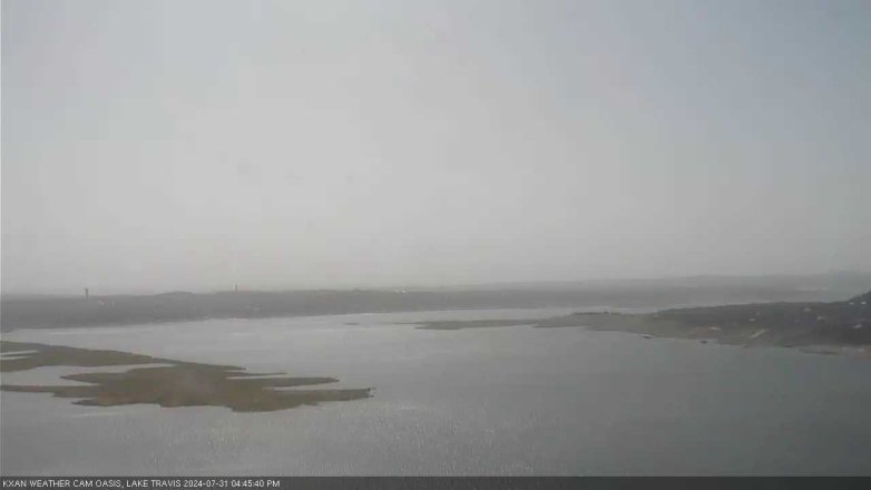 Lake Travis webcam, July 31, 2024 4:45 PM CT