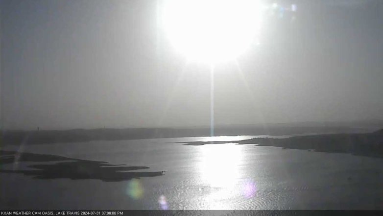 Lake Travis webcam, July 31, 2024 7:00 PM CT