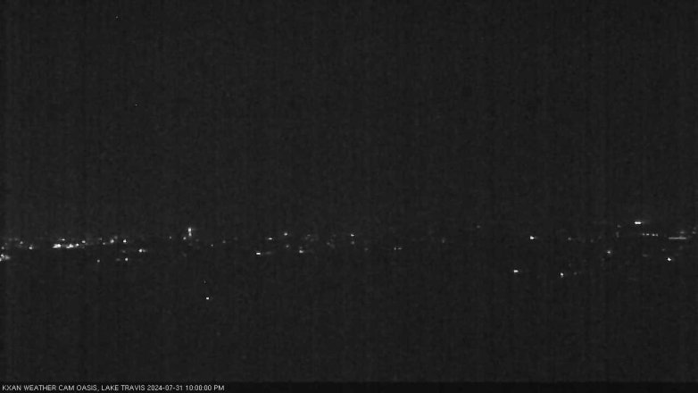 Lake Travis webcam, July 31, 2024 10:00 PM CT