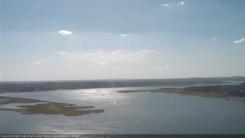 Lake Travis webcam, August 2, 2024 5:25 PM CT