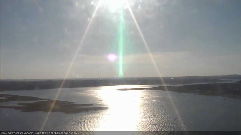 Lake Travis webcam, August 2, 2024 6:25 PM CT