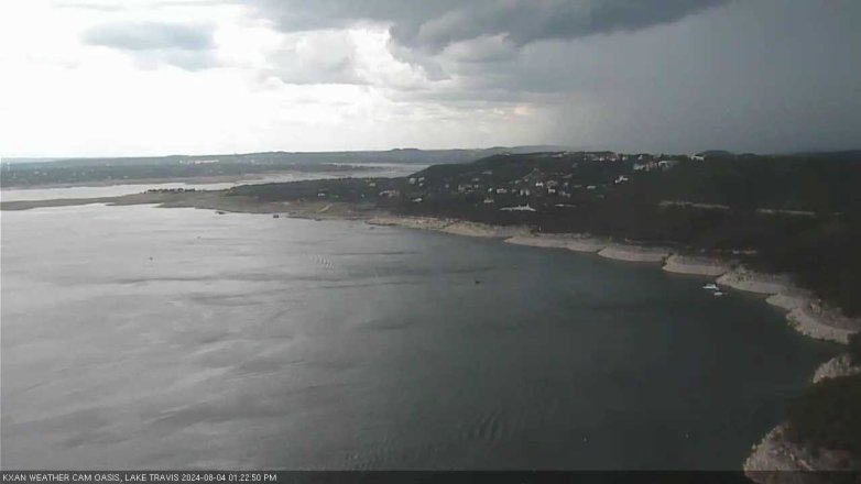 Lake Travis webcam, August 4, 2024 1:25 PM CT