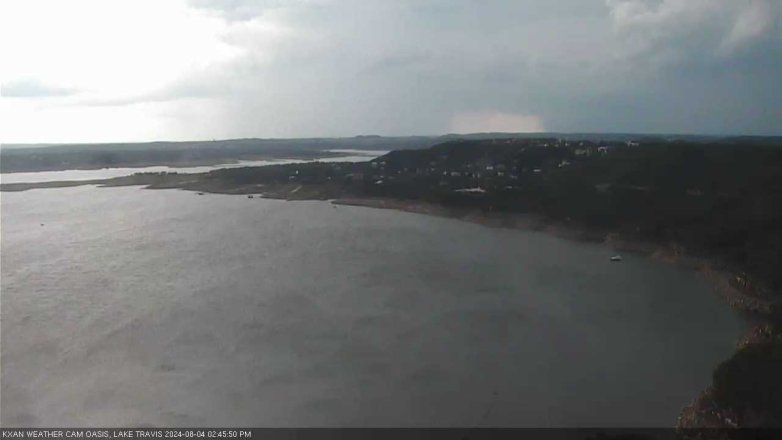 Lake Travis webcam, August 4, 2024 2:45 PM CT