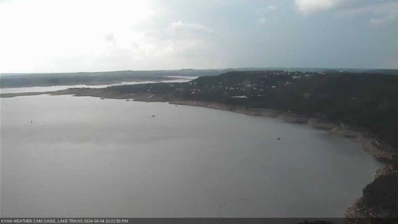 Lake Travis webcam, August 4, 2024 3:25 PM CT