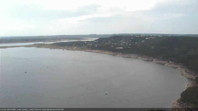 Lake Travis webcam, August 4, 2024 4:25 PM CT