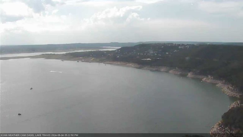 Lake Travis webcam, August 4, 2024 5:25 PM CT