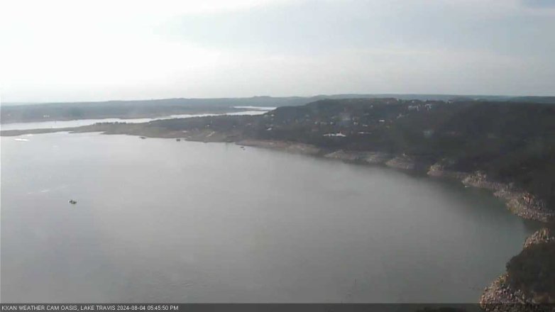 Lake Travis webcam, August 4, 2024 5:45 PM CT