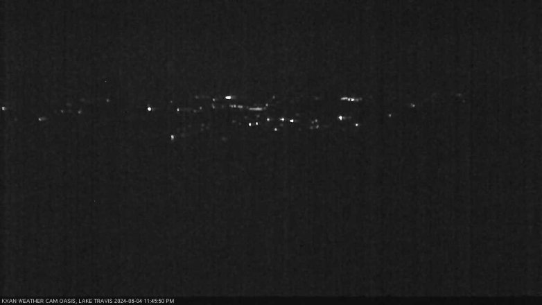 Lake Travis webcam, August 4, 2024 11:45 PM CT