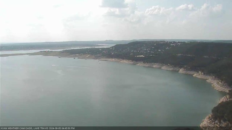 Lake Travis webcam, August 5, 2024 4:45 PM CT