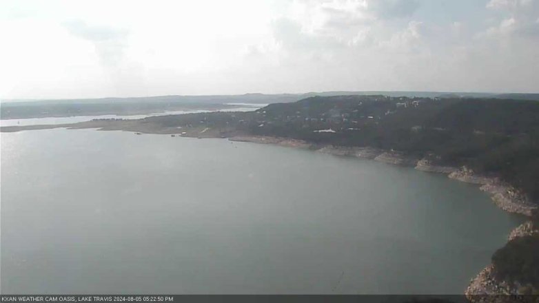 Lake Travis webcam, August 5, 2024 5:25 PM CT