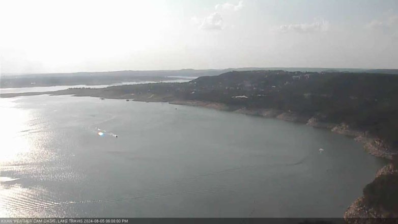 Lake Travis webcam, August 5, 2024 6:00 PM CT