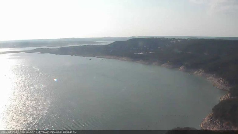 Lake Travis webcam, August 11, 2024 6:00 PM CT
