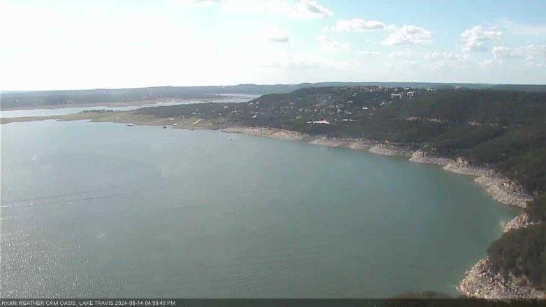 Lake Travis webcam, August 14, 2024 5:00 PM CT