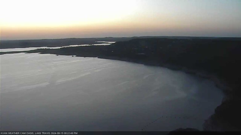 Lake Travis webcam, August 15, 2024 8:25 PM CT
