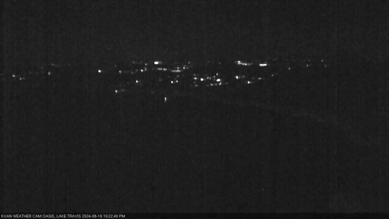 Lake Travis webcam, August 16, 2024 10:25 PM CT