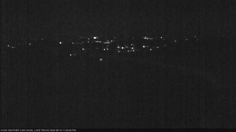 Lake Travis webcam, August 16, 2024 11:45 PM CT