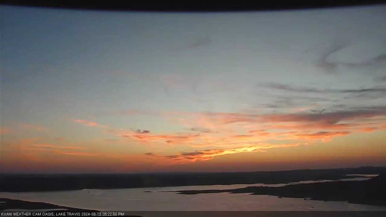 Lake Travis webcam, August 18, 2024 8:25 PM CT