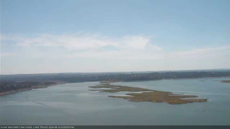 Lake Travis webcam, August 19, 2024 4:00 PM CT