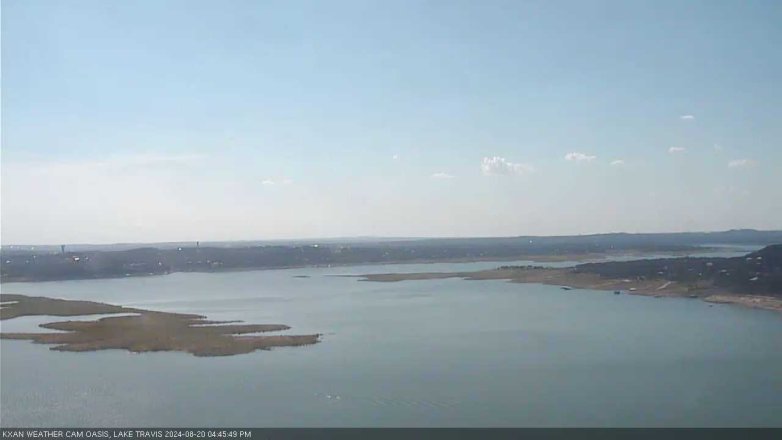 Lake Travis webcam, August 20, 2024 4:45 PM CT