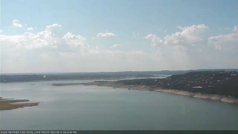 Lake Travis webcam, August 21, 2024 4:25 PM CT