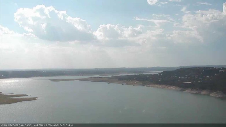 Lake Travis webcam, August 21, 2024 5:00 PM CT
