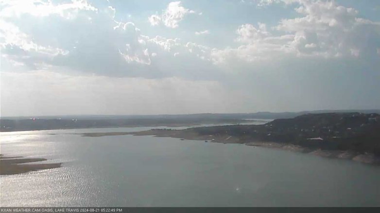 Lake Travis webcam, August 21, 2024 5:25 PM CT